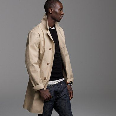 Custom Pants with Mackintosh Coat