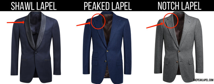 Lapels Demystified: When to Wear Peak, Notch, and Shawl Lapel Jackets